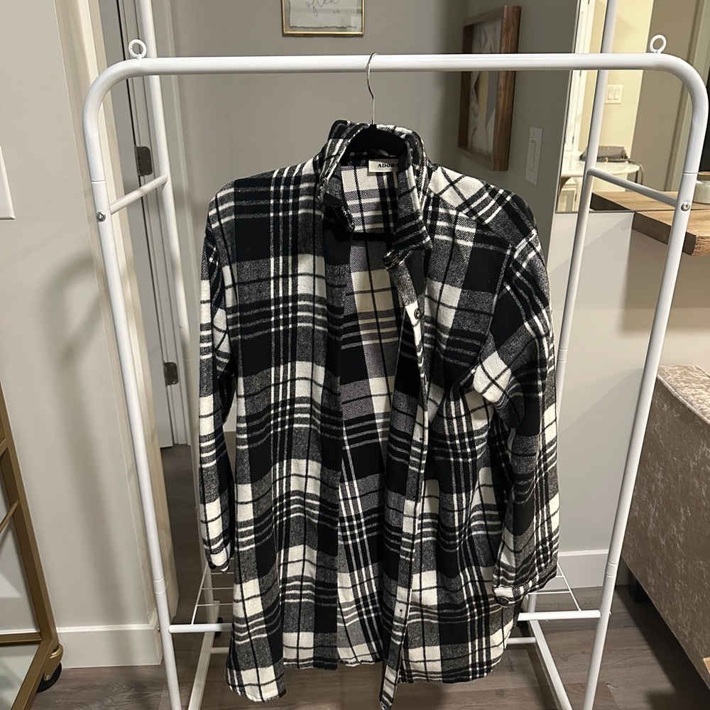 Plaid shacket